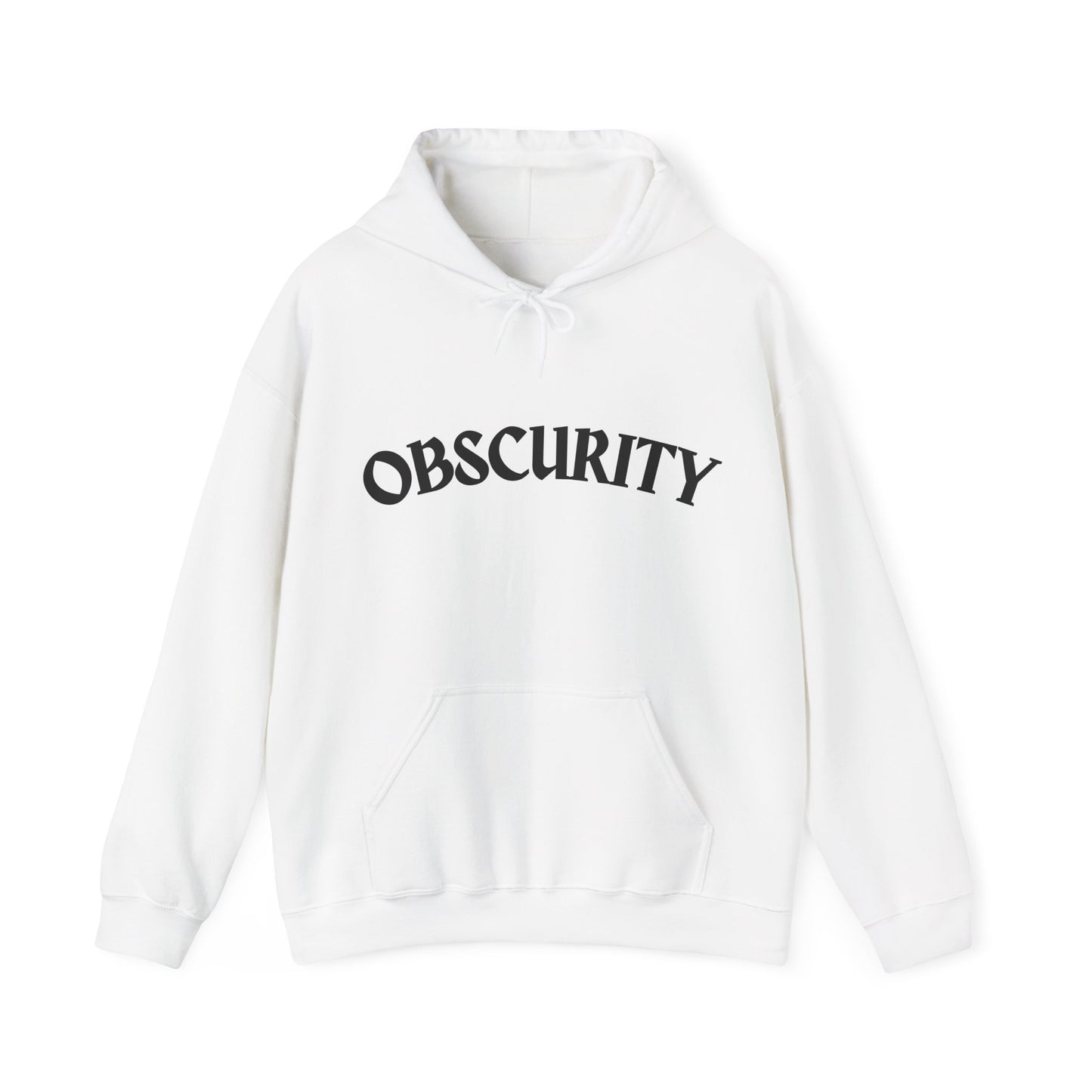 Obscurity Fabrics - OF star hoodie (white/grey)