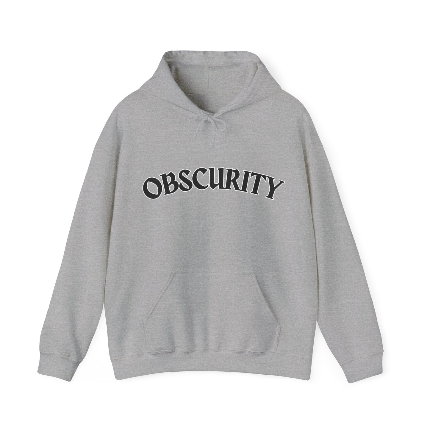 Obscurity Fabrics - OF star hoodie (white/grey)