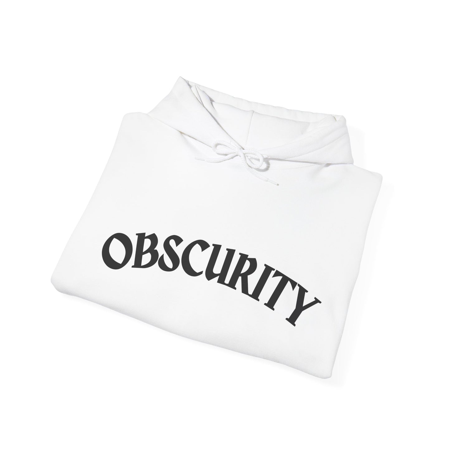 Obscurity Fabrics - OF star hoodie (white/grey)