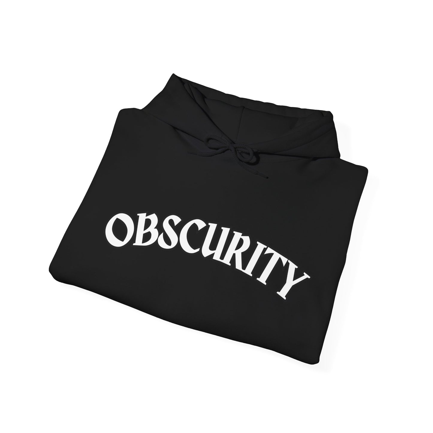 Obscurity Fabrics - OF star hoodie (Black)