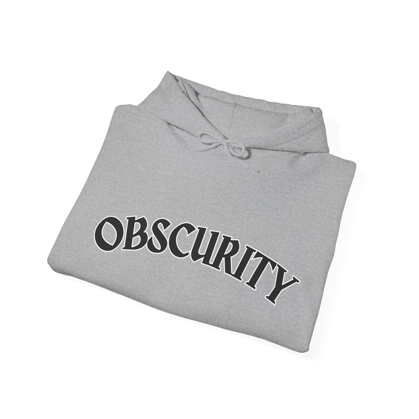 Obscurity Fabrics - OF star hoodie (white/grey)